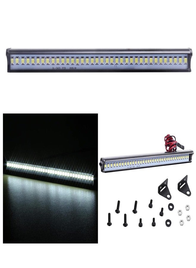 CrazyHobby Super Bright LED Light Bar Roof Lamp Kit for 1/10 Traxxas TRX4 Slash 2WD 4X4 Axial SCX10 & SCX10 II Arrma Redcat Gen7 Gen 8 RC Rock Crawler Car (Type 1) - Image 1
